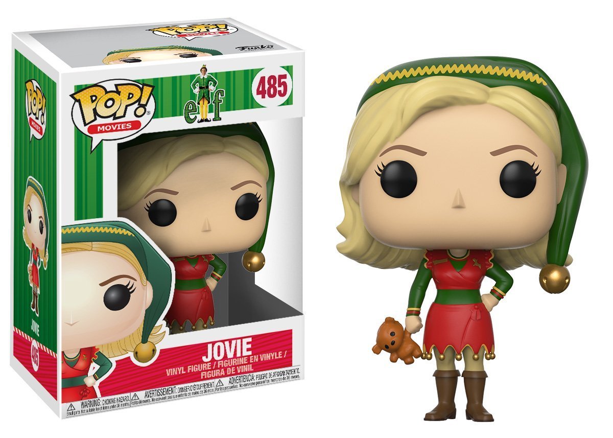 Funko Pop! Holidays: Elf the Movie - Jovie Elf Outfit Vinyl Figure (Bundled with Pop BOX PROTECTOR CASE)