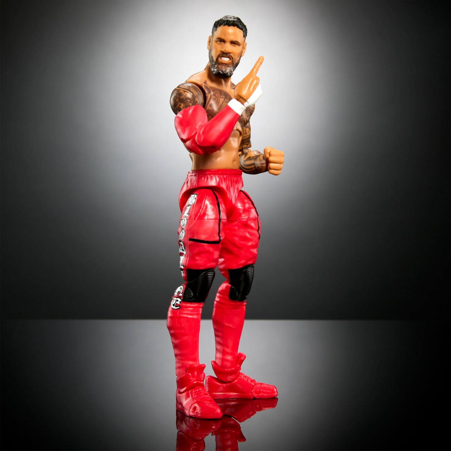 Mattel WWE Elite Action Figure & Accessories, Series #106 Jey USO 6-inch Collectible with 25 Articulation Points & Swappable Hands