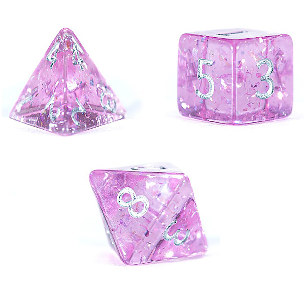 Mighty Tiny Dice - Orchid Buds (7)