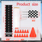 EUVBOKW 37 Pcs Race Car Birthday Party Decorations Set
