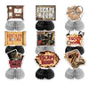 9 PCS Escape Room Honeycomb Centerpieces Table Decorations Escape Room Table Centerpieces for Escape Room Party Supplies Birthday Party Decorations