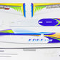 Viloga RC Plane Kit PP Foam Airplane, 710mm Wingspan Xtreme Sports Airplane Model Kit to Build, DIY 3D Aerobatic Airplane for Adults Outdoor Fly (KIT