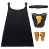 DC Comics, Black Adam Hero Set, Light-up Chest Plate, Gauntlets, Cape, 10+ Sounds, Black Adam Movie Kids Roleplay Costume for Boys and Girls Ages 4