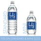 Blue It's a Boy Baby Shower Water Bottle Labels, 20 Count
