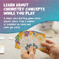 Genius Games Ion: A Compound Building Game (2nd Edition) - A Chemistry Card Drafting Game About Cations, Anion, Noble Gases - Science Accurate Board