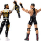 Mattel WWE Main Event Showdown Action Figures 2-Pack with Accessory, Series #25 Bron Breakker vs Jey USO Collectible Set, 6-inch