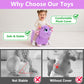 Bouncy Pals Axolotl Hopping Horse, Toddler Inflatable Animal Hopper Toys