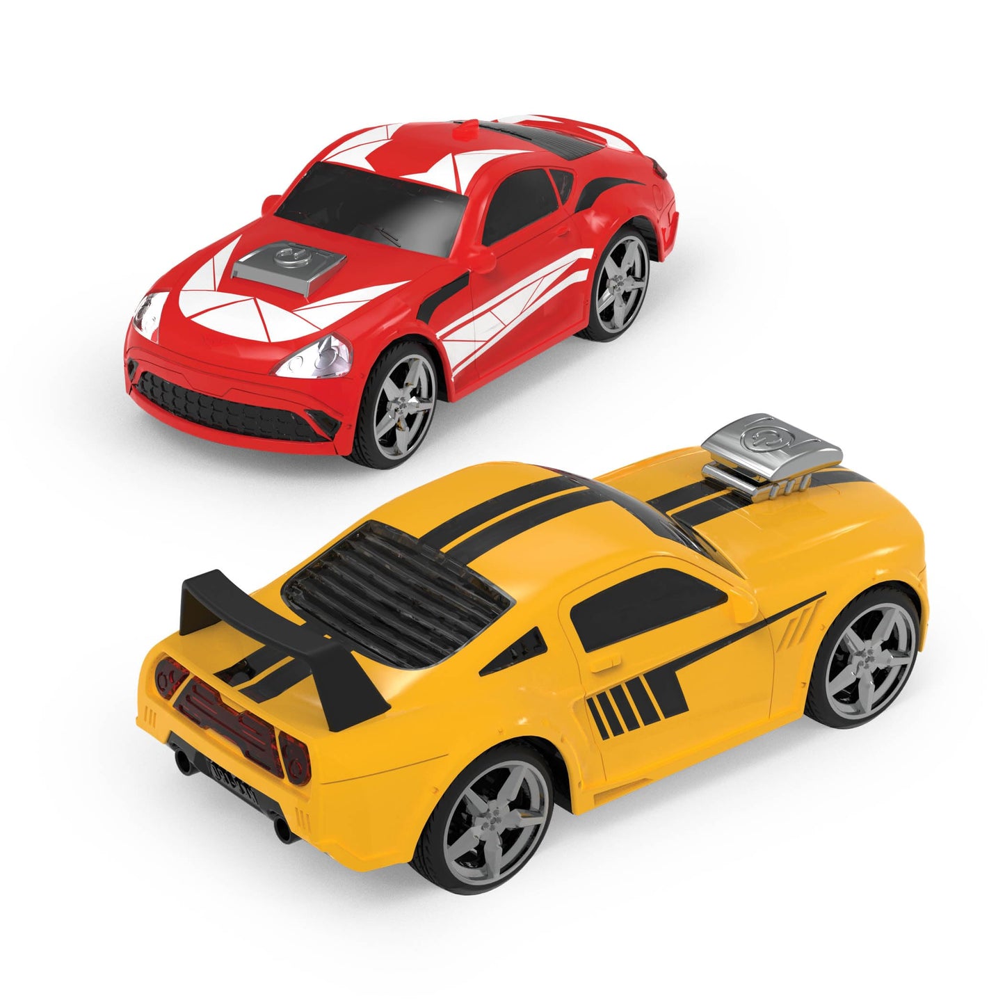 Driven by Battat Toy Race Car 2-Pack, Push & Go, Lights & Sounds, Trucks