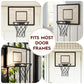 sxemcx rrhh Mini Basketball Hoop for Kids,Exquisite Wooden Over The Door Basketball Hoop Indoor with 4 Balls and Pump,Mini Hoops Set for Teens