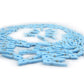 Mini Blue Clothespins | 100 Pack 1.25” Inch Clothes Pins Plastic Baby Shower Favors | Party Game Scatter Decorations | DIY Baby Boy Gender Reveal