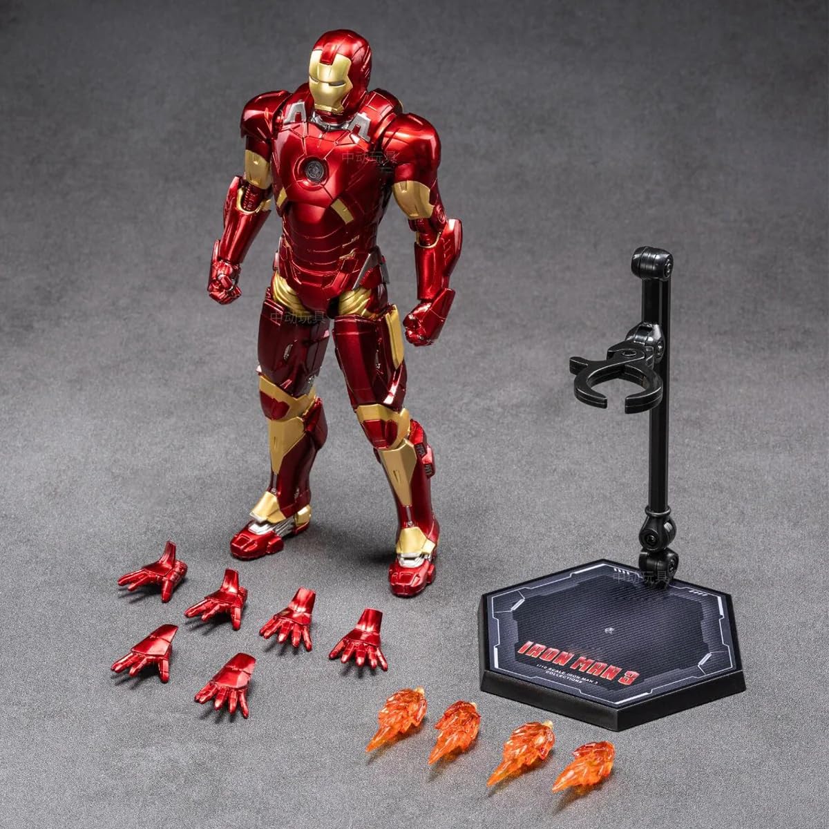 ZD Toys Anniversary Series 1/10th Scale Iron Man MK9 Air Dancer Collector Action Figure