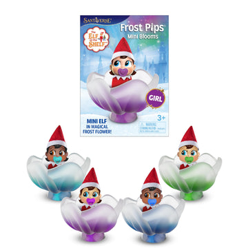 The Elf on the Shelf Frost Pips Mini Blooms Assorted Blind Box Elf - Includes Frost Flower Cradle - for Ages 3 Years and Above - Randomly Selected