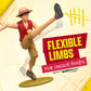 One Piece Monkey D. Luffy Action Figure, 6? (15 cm) with 6 Accessories, Includes Swappable Arms and Legs, Wanted Poster, and Berry Coin Display Base