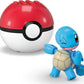 MEGA Pokémon Building Toys Set Squirtle & Cubone with 45 Pieces, 2 Poseable Characters and Poké Ball, 2 Inches Tall, for Kids