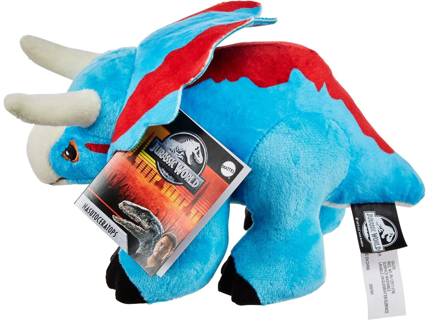 Jurassic World Toys Movie-Inspired Plush Pre-School Dinosaur Toy, Gift for Kids Ages 3 Years Old & Up,GXJ75