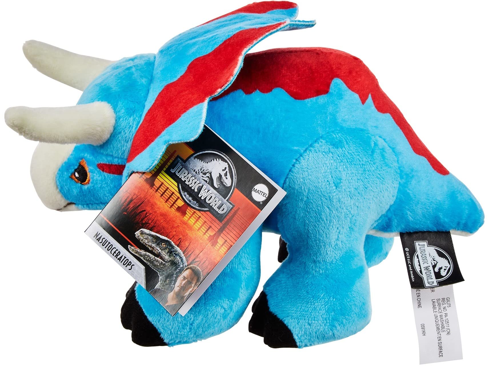 Jurassic World Toys Movie-Inspired Plush Pre-School Dinosaur Toy, Gift for Kids Ages 3 Years Old & Up,GXJ75