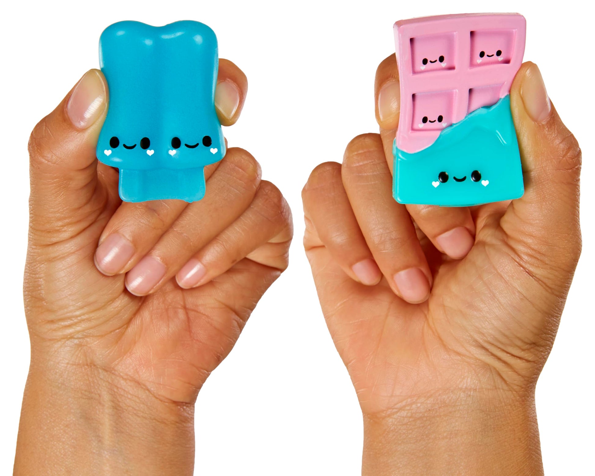 Fluffie Stuffiez Chocolate & Popsicle Minis Collectible Feature Plush - Surprise Reveal Unboxing Soft and Squishy Tactile Play Fidget DIY