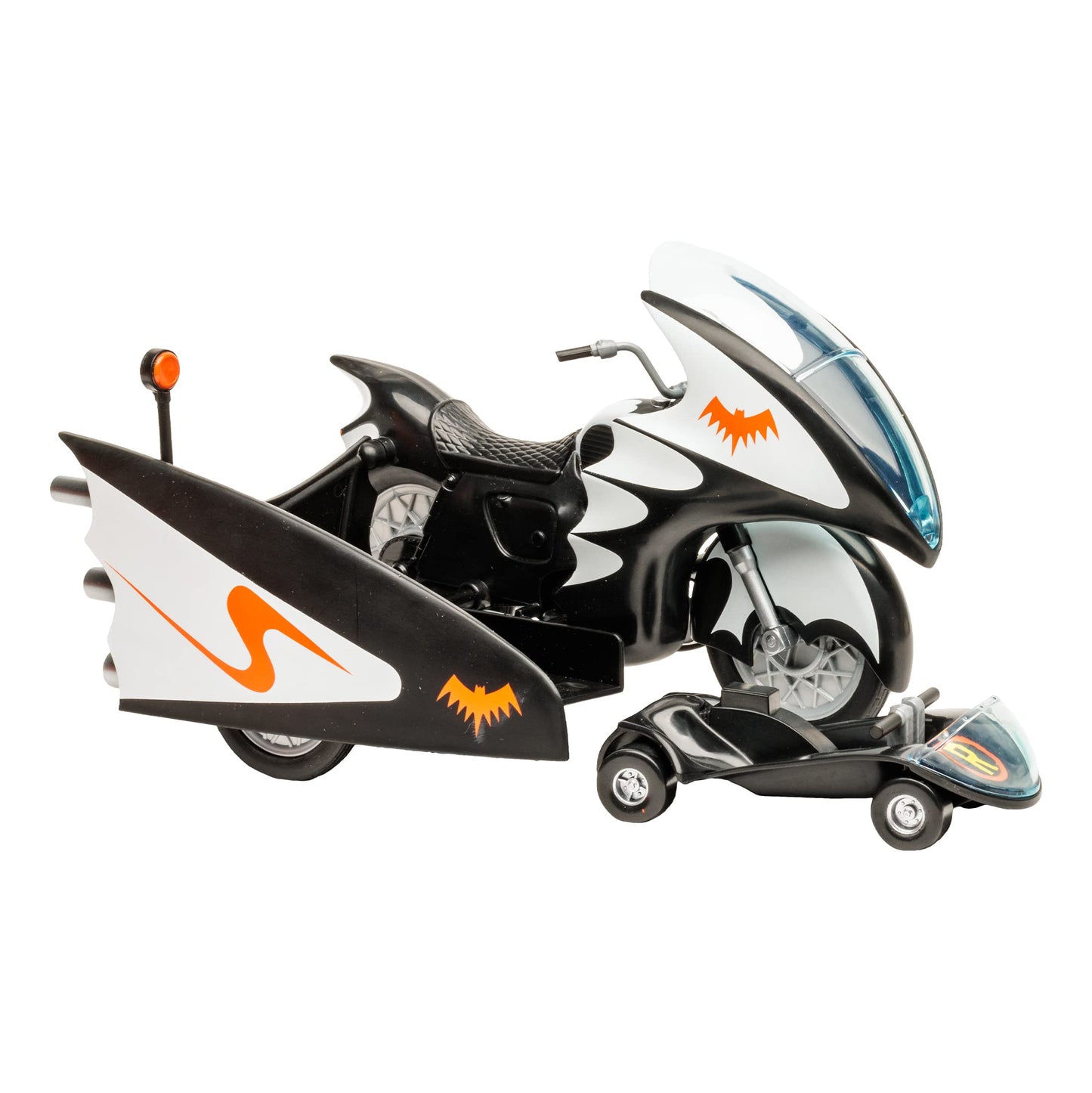 DC Retro 6IN - BATCYCLE with Side CAR