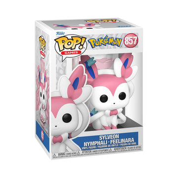Funko Pop! Games: Pokemon - Sylveon - Nymphali - Collectible Vinyl Figure - Gift Idea - Official Products - Toys for Children and Adults - Video Games