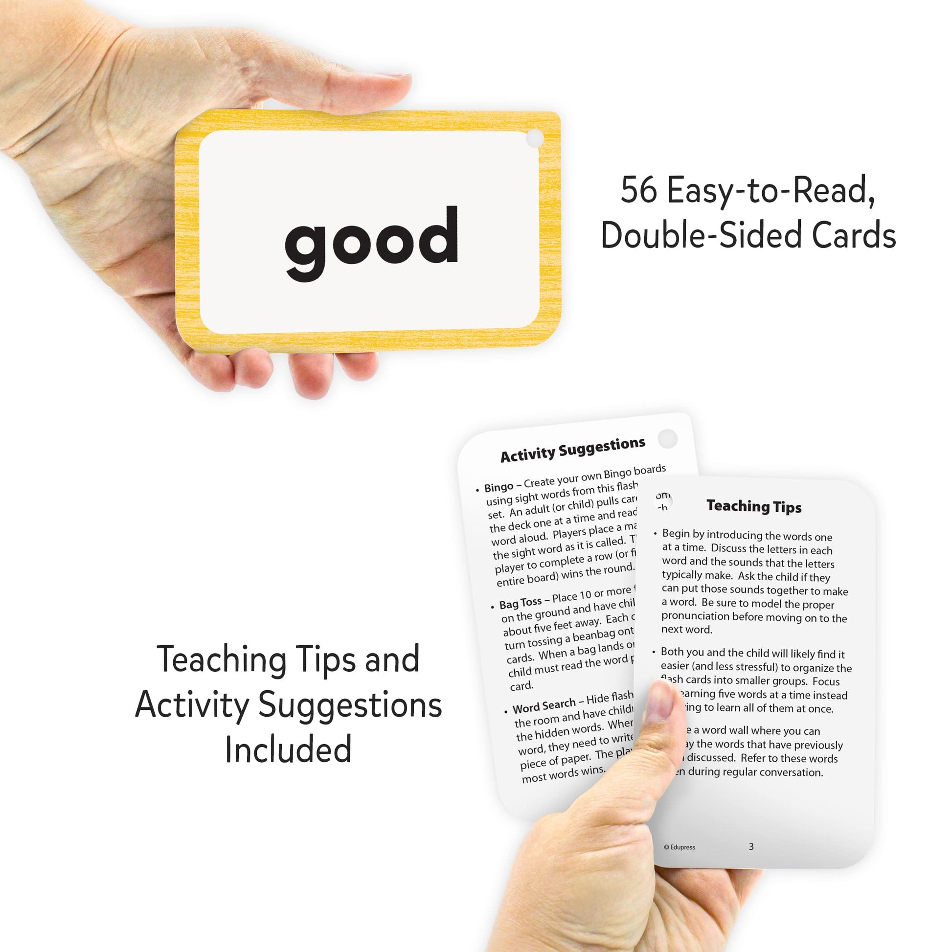 Teacher Created Resources Sight Words Flash Cards - 4 Letter Words (EP62040