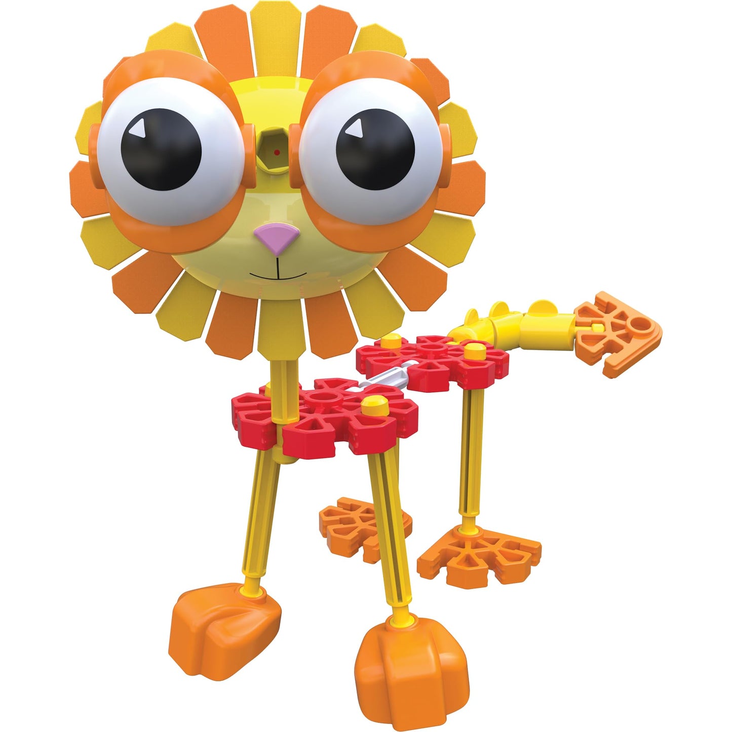 K'NEX Kid Safari Mates Building Set‚ 21 Pieces, STEM Building, Kid Construction Set‚ Ages 3+