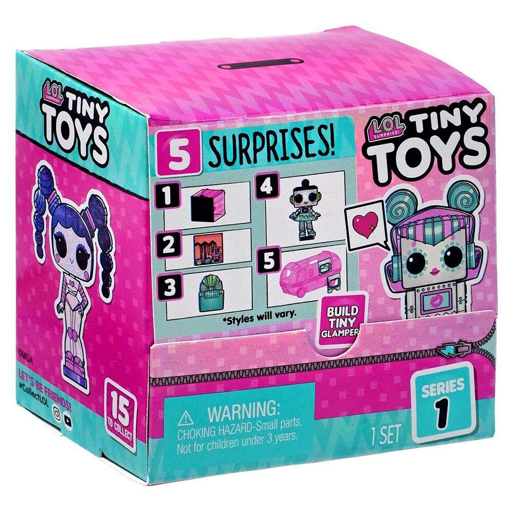 L.O.L. Surprise! Collectable Toys for Girls - with 5 Surprises & Accessories - Tiny Toys Series 1
