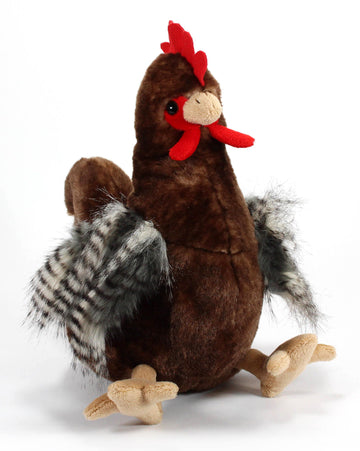 The Petting Zoo Chicken Stuffed Animal Plushie, Gifts for Kids, Wild Onez Farm Animals, Chicken Plush Toy 12 inches