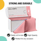 Exquisite Party Solids 54 Inch X 300 Feet Pink Plastic Table Cover Roll in A Cut - to - Size Box with Convenient Slide Cutter. Cuts Up to 36 Rectangle