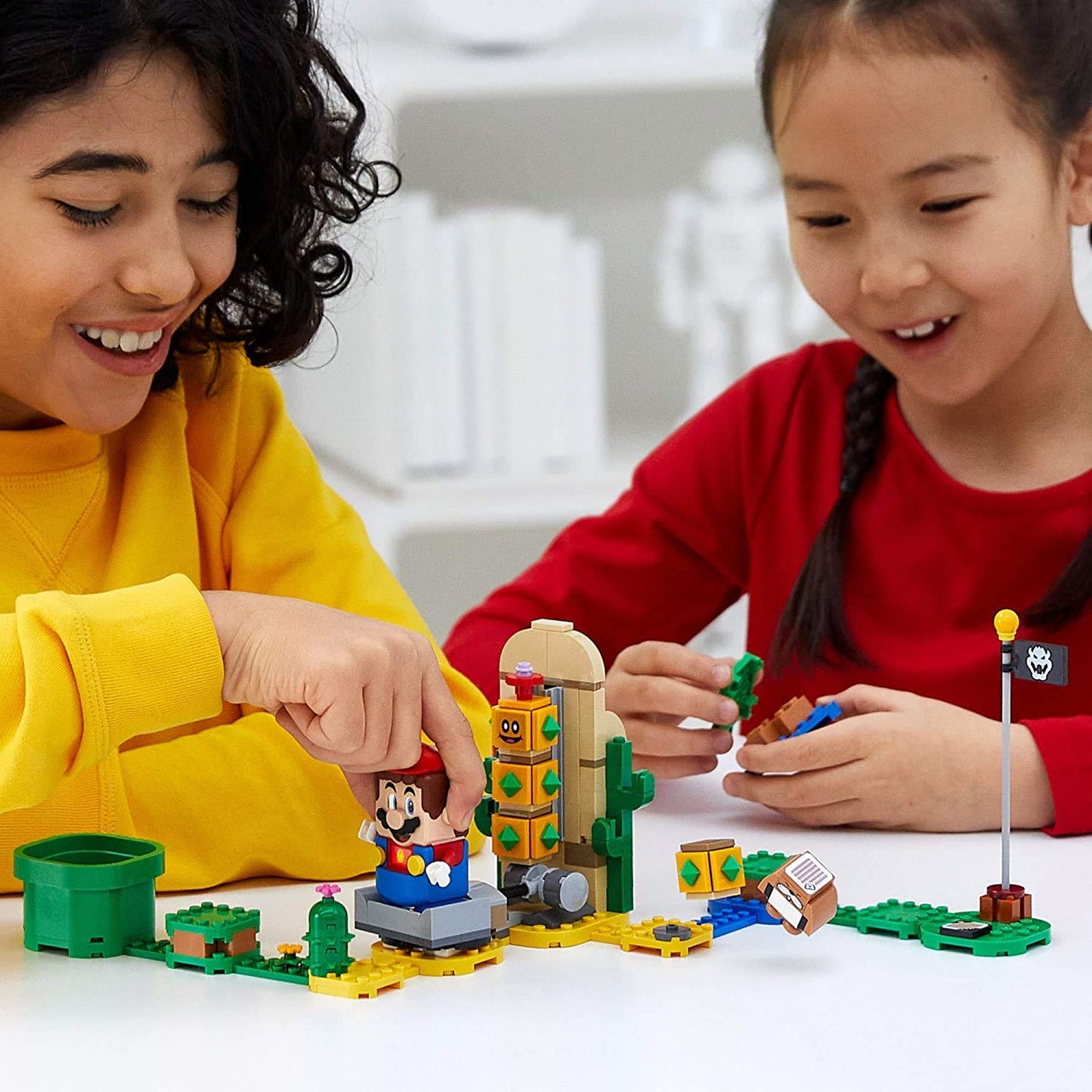 LEGO Super Mario Desert Pokey Expansion Set 71363 Building Kit; Toy for Creative Kids to Combine with The Super Mario Adventures with Mario Starter