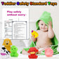 Bathtub Toys for Toddlers 1-3 - Mold Free No Hole Baby Kids Infant Bath Toys 6-12-18-24 Months Water Pool Toys Age 1 2 3 4 5 6 Shower Gifts for Boys