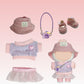 5-Piece 17cm Doll Outfit Set - Knit Top, Fashion Outfit Set for Collectible Figures - ?Hats, Dresses, Skirts, Slung Accessories Cameras, Shoes ? No