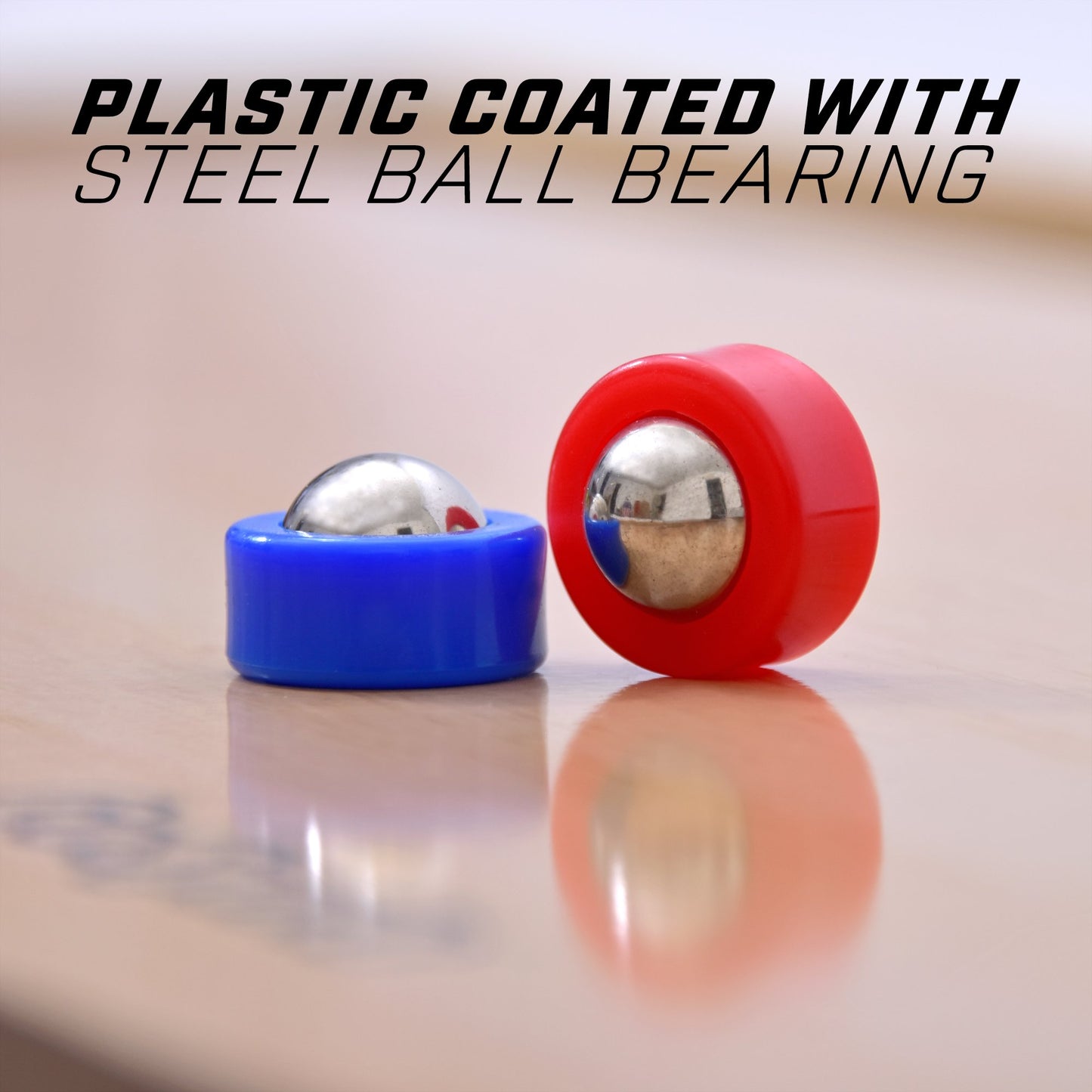 GoSports Shuffle Board Mini Roller Replacement Set of 8 Rollers