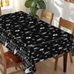 Ertyjikg 3 Pcs Bad Two The Bone Tablecloth Rock Roll 2nd Birthday Party Decorations Plastic Skull Tablecover Backdrop Background Banner for 2nd