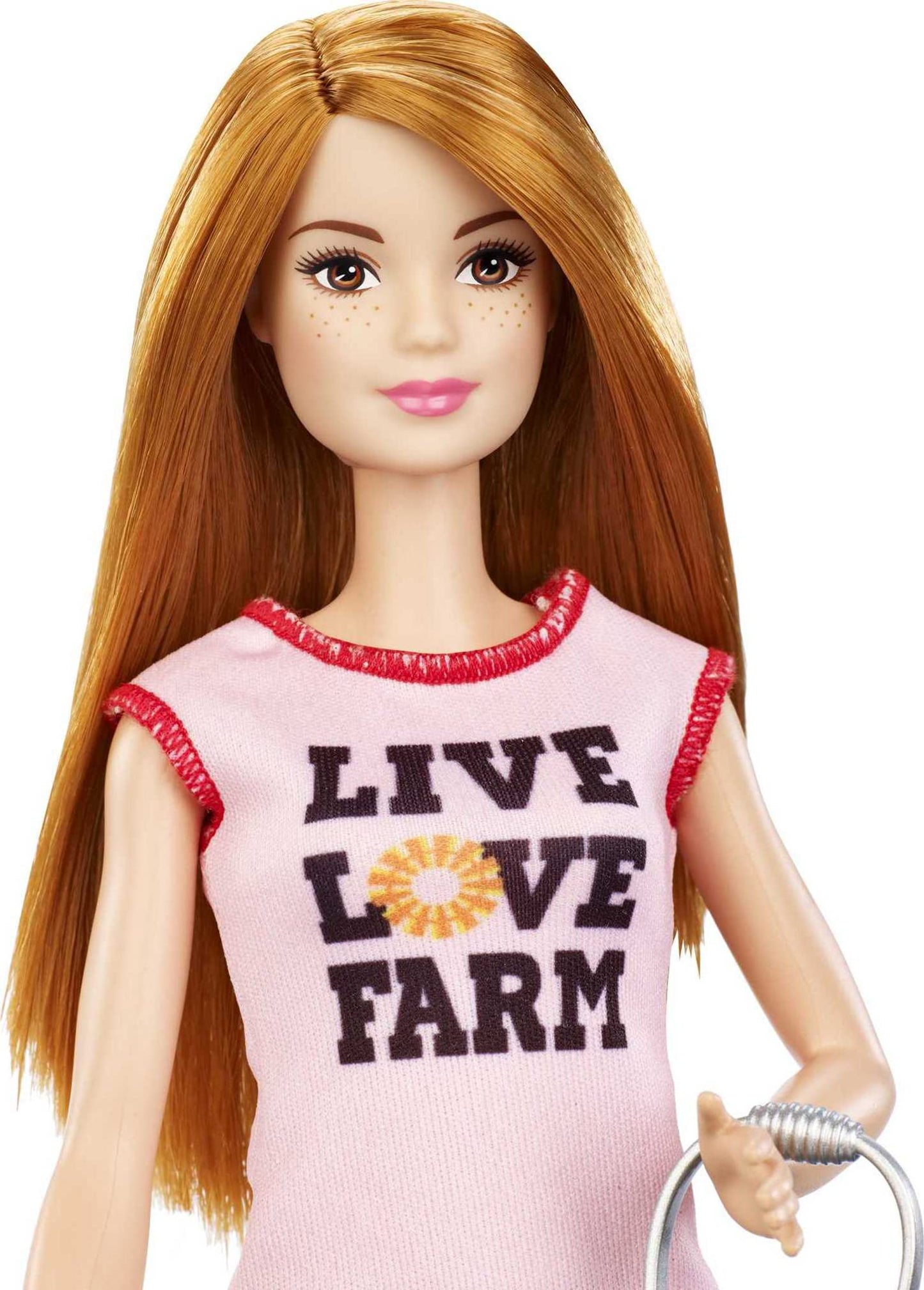 Barbie Chicken Farmer Doll, Red-Haired, and Playset with Henhouse, 3 Chickens, 2 Chicks and More, Career-Themed Toy for 3 to 7 Year Olds (Amazon
