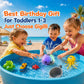 Gigilli Bath Toys for Kids, Baby Bath Toys, Pool Water Toys for Toddlers, Babies Boy Girl Gifts, Light Up Whale Bath Toy Sprinkler, Birthday Bathtub