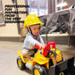 Novelty Place Construction Party Hats - Dress Up Soft Hats for Kids and Adults (Pack of 24)