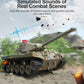 RC Tank Toy Army Military Vehicles Remote Control Battle Tank Toys for Kids