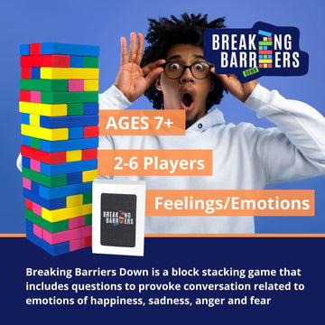 Breaking Barriers Down - Social Skills Games and Therapy Games, A Feelings Game for Kids that Develops Emotion Regulation and Explores Anger, Sadness