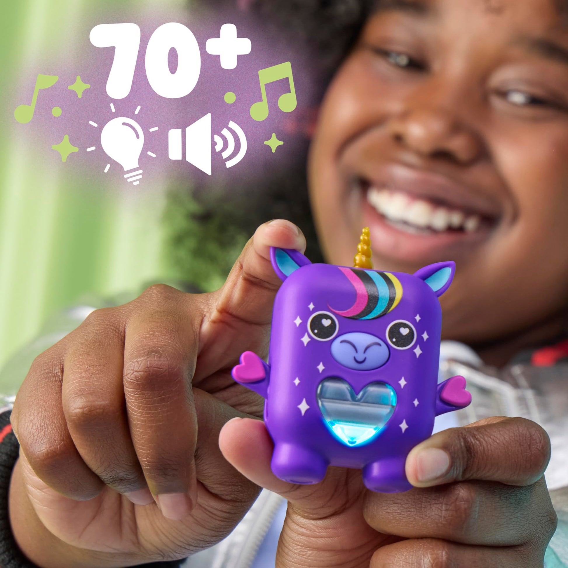 Nano-MALS Stardream The Unicorn, Electronic Pet Unicorn Toy, 70+ Responses, Interactive Fidget Toys for Girls & Boys Ages 5+