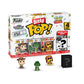 Funko Bitty Pop Toy Story - Woody, Rex, Slinky Dog and A Surprise Mystery Mini Figure - 0.9 Inch (2.2 Cm) Collectable - Stackable Display Shelf