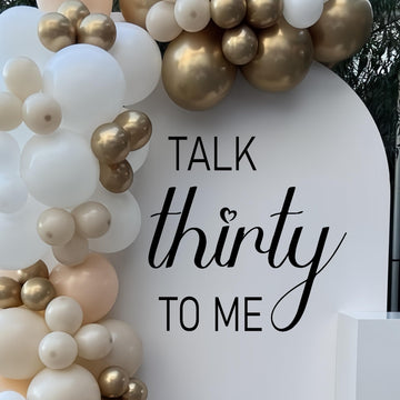 CIEQR Talk Thirty to Me Decal