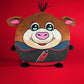 Sleep Squad Carolina Hurricanes Stormy 12" Mascot Kiri Cloud Plushie - Official NHL Plush