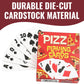 Fun Express 2 3/4" x 3 1/4" Pizza-Styled Triangle Playing Cards - 12 Pieces