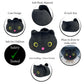 Pineapple Kawaii Black Cat Plush Pillow Plushies Squishmellow Plushie Soft Squishy Stuffed Animal Toy Cute Kitten Cushion for Kids Room Decor 10 inch