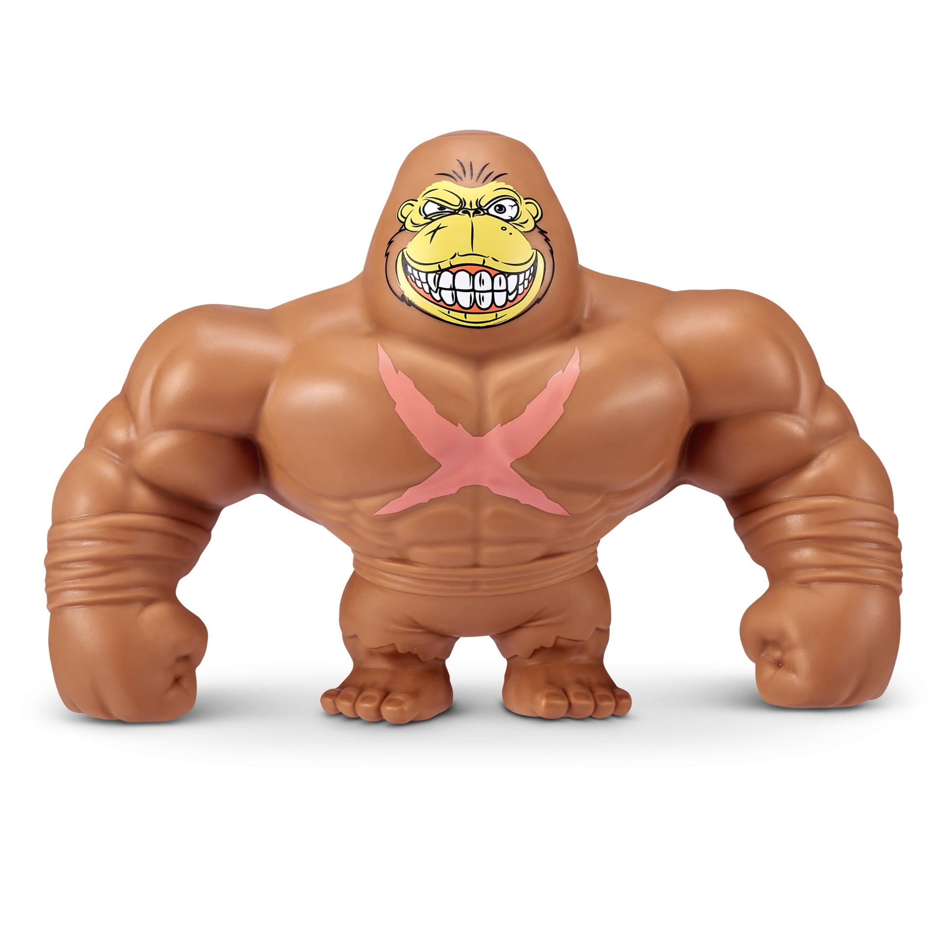 Smashers SLAM Heroes by ZURU, Gorilla (Brown) Stretchable Toy for Boys