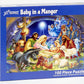 Vermont Christmas Company Baby in a Manger Jigsaw Puzzle 100 Piece, Large Pieces Perfect for Kids and Seniors