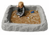 KidWise Digasaurus™ Dinosaur Sandbox with Cover | Outdoor Dig Site with Hidden 3D Fossils | Includes Downloadable Field Guide | Made in USA
