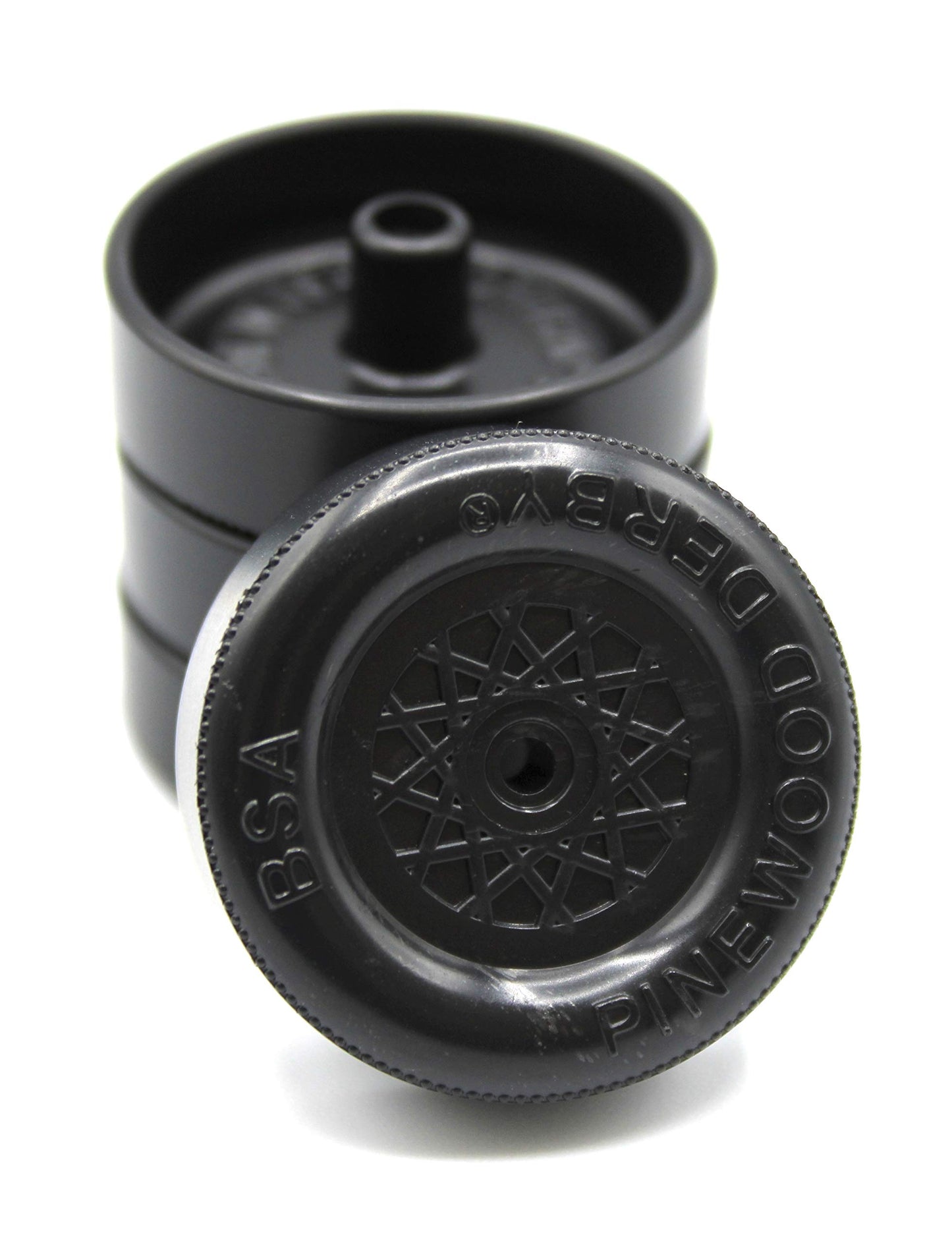 Pine Derby Car Official Scout Speed Wheels and Axles | Professionally Lathed | Pinewood Car Wheels | Maximum Velocity