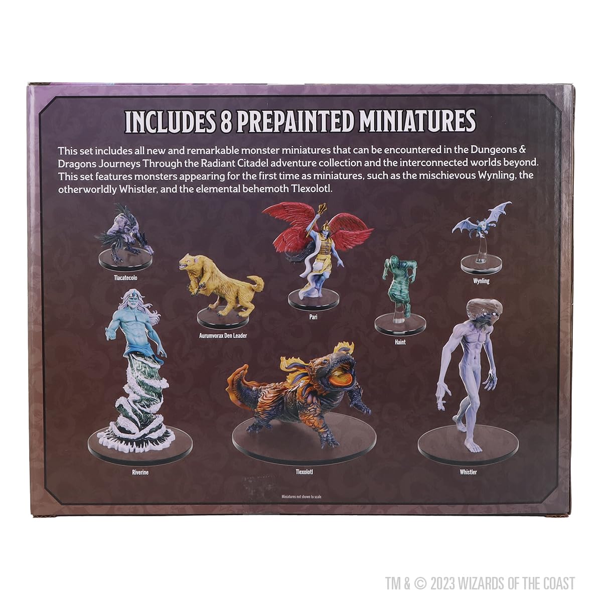 WizKids D&D Icons of The Realms: Journeys Through The Radiant Citadel - Monsters Boxed Set Dungeons and Dragons Miniatures