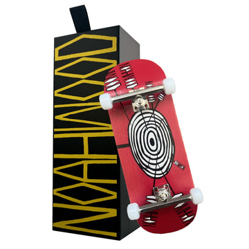 NOAHWOOD NW14.0 Fingerboard Complete (Short Nose Short Tail Deck 98x35.5mm 5-Layer Color Maple Pro concave Design Mini Skateboard Deck) +Pro 36mm Hex